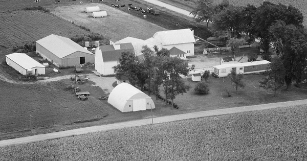 Vintage Aerial photo from 1978 in Stephenson County, IL