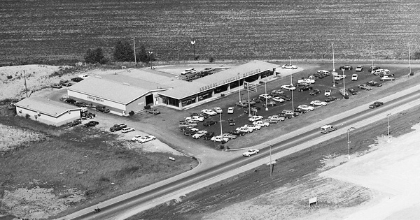 Vintage Aerial photo from 1979 in Bartholomew County, IN