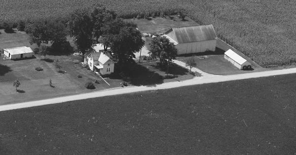 Vintage Aerial photo from 1998 in Allen County, IN