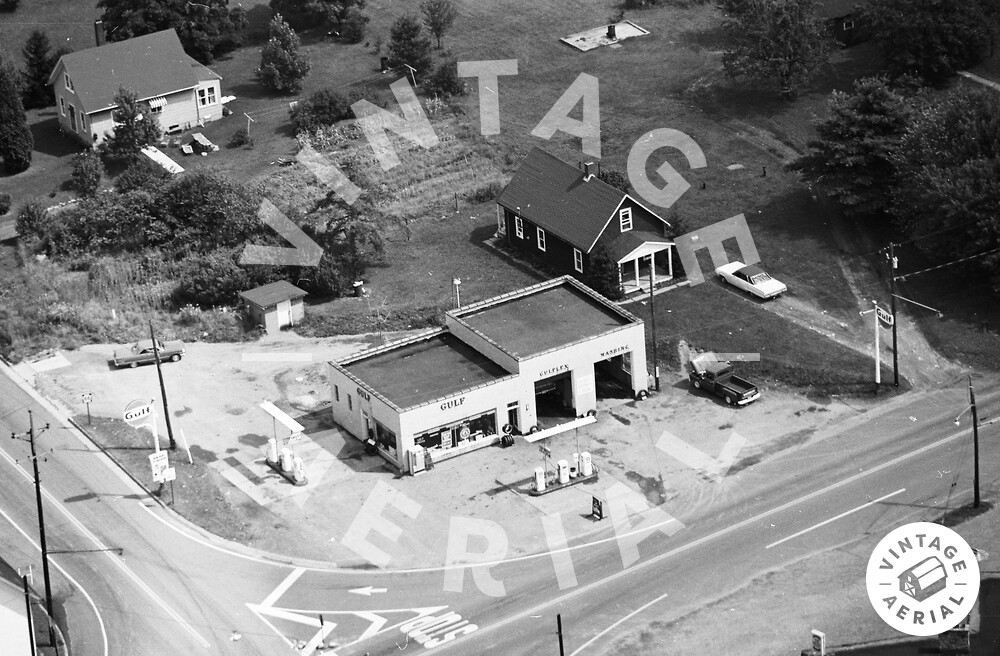 Vintage Aerial Pennsylvania Clarion County 1969 12OCL4