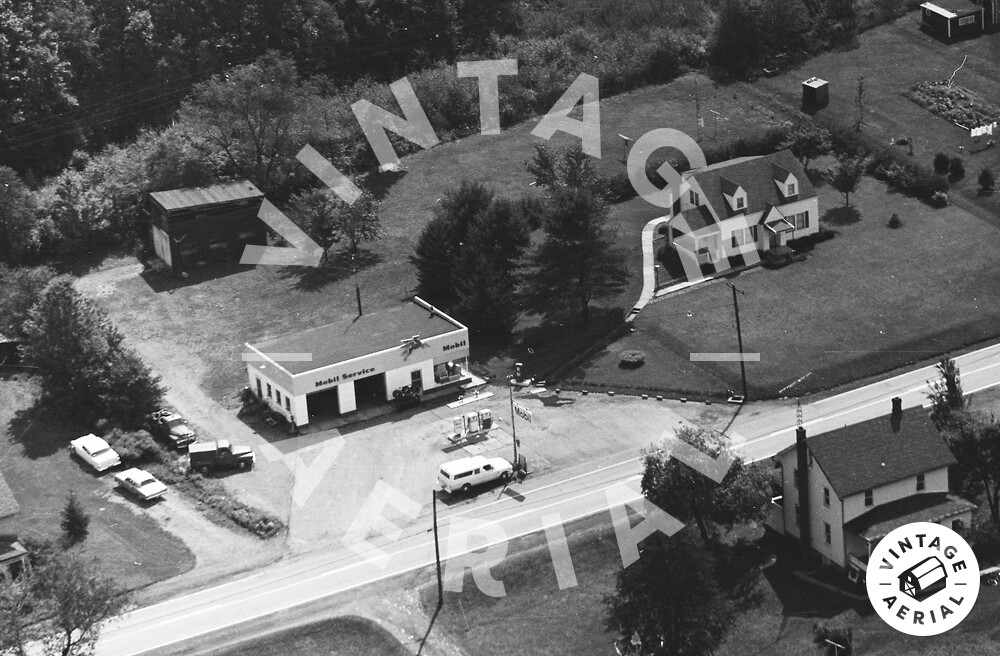 Vintage Aerial Pennsylvania Clarion County 1969 6OCL16