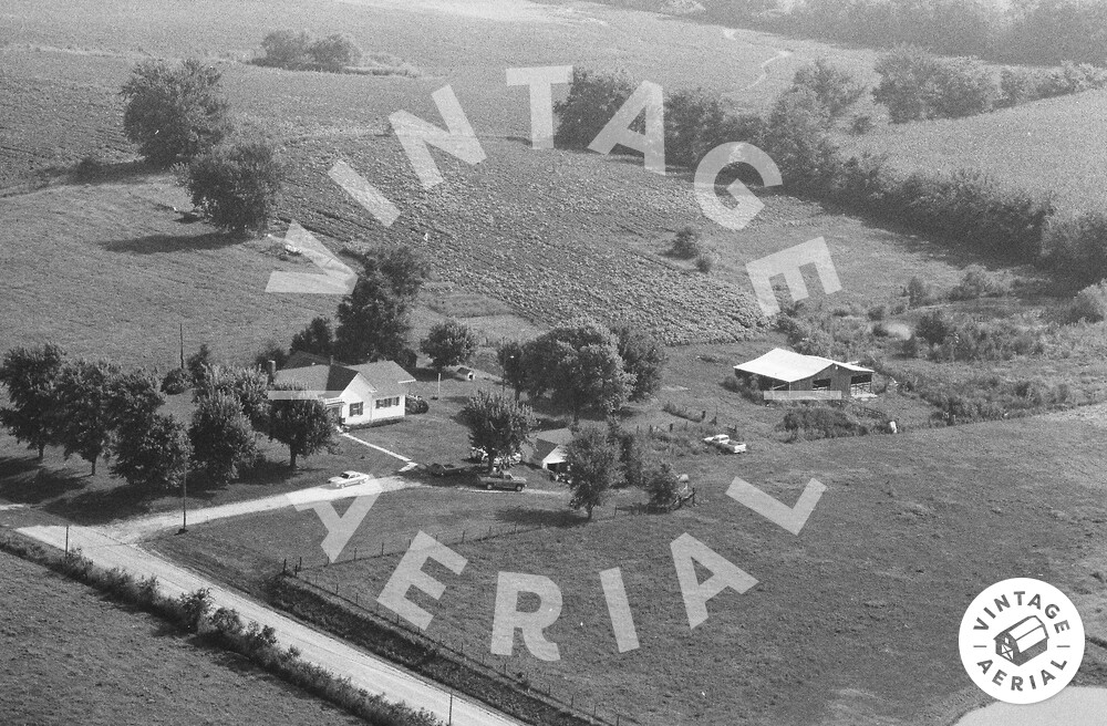 Vintage Aerial Missouri Platte County 1982 2JPL20