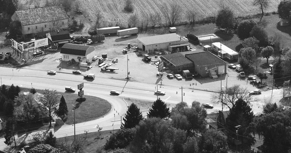 Vintage Aerial photo from 1984 in York County, PA