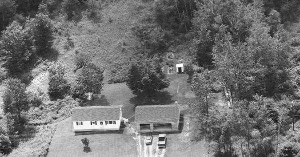 Vintage Aerial photo from 1989 in Warren County, PA