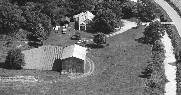 Vintage Aerial photo from 1980 in Jackson County, TN