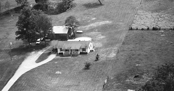 Vintage Aerial photo from 1999 in Williamson County, TN