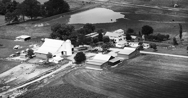 Vintage Aerial photo from 1976 in Cape Girardeau County, MO