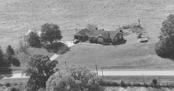 Vintage Aerial photo from 1994 in Itawamba County, MS