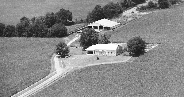 Vintage Aerial photo from 1994 in Madison County, AL