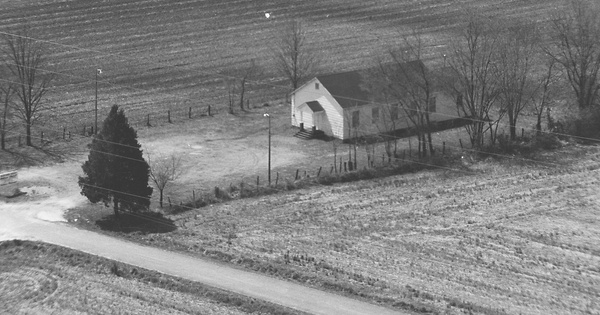 Vintage Aerial photo from 1983 in Jackson County, AL