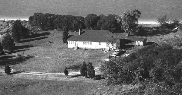 Vintage Aerial photo from -1986 in Accomack County, VA