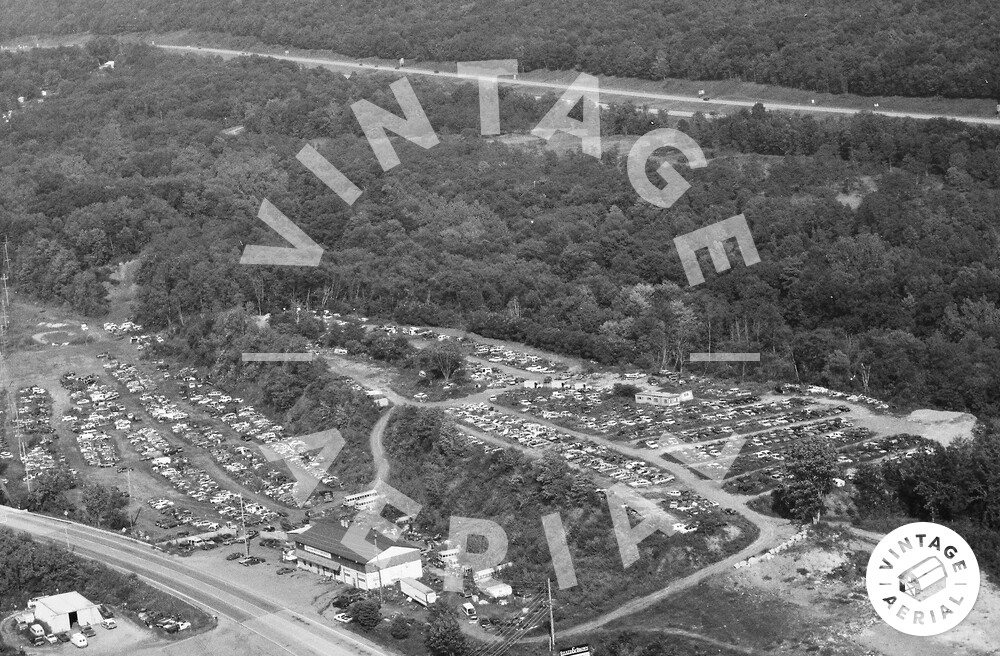 Vintage Aerial Pennsylvania Blair County 2001 1BBL16