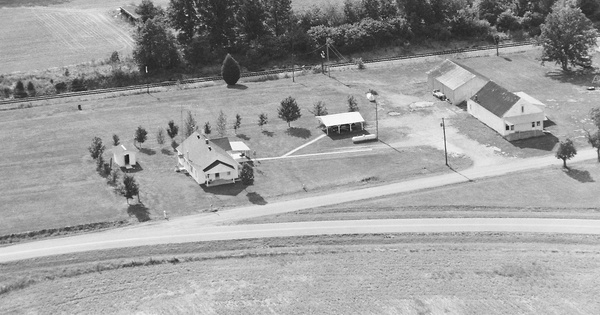 Vintage Aerial photo from 1996 in Jefferson County, IL