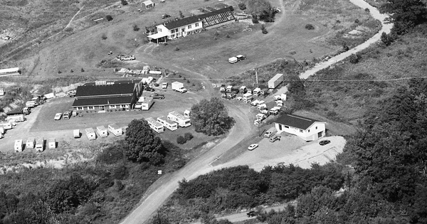 Vintage Aerial photo from 1981 in Cambria County, PA