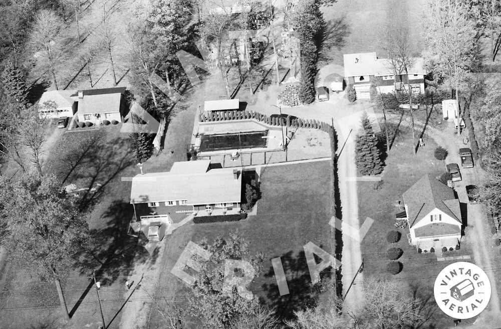 Vintage Aerial Pennsylvania Venango County 1982 127HVE20