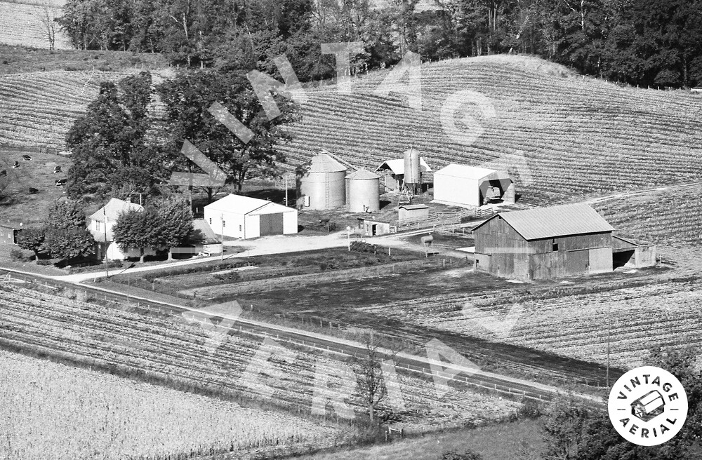 Vintage Aerial Indiana Dubois County 1977 1HDU16