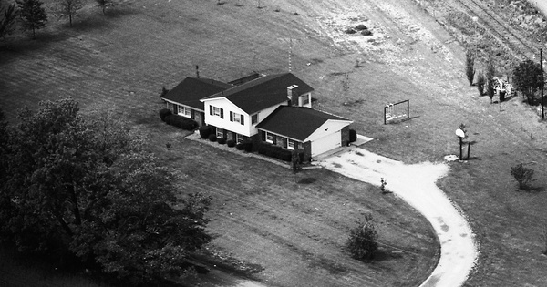 Vintage Aerial photo from 1976 in Decatur County, IN