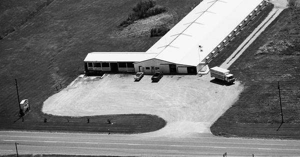 Vintage Aerial photo from 1989 in DeKalb County, IN
