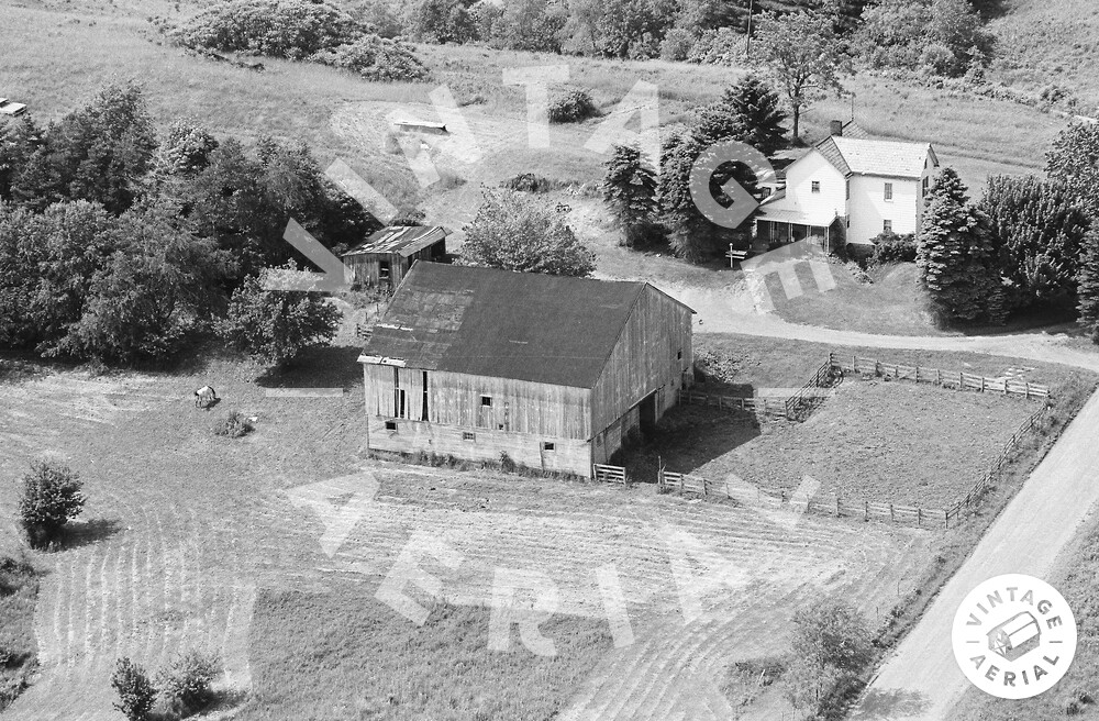 Vintage Aerial Pennsylvania Armstrong County 1981 97SAR9