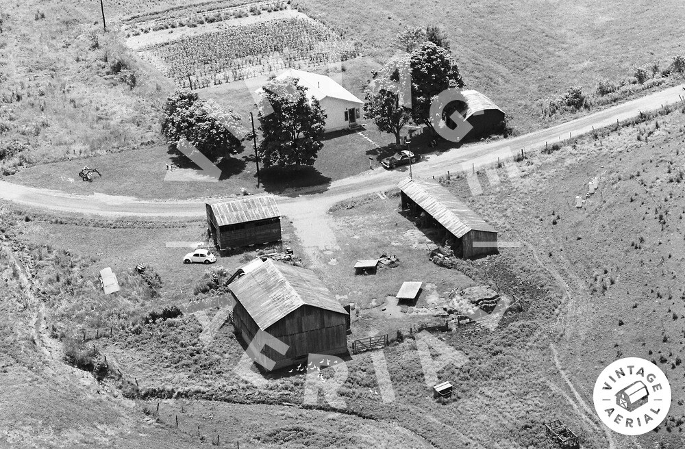 Vintage Aerial Ohio Meigs County 1980 54RME16