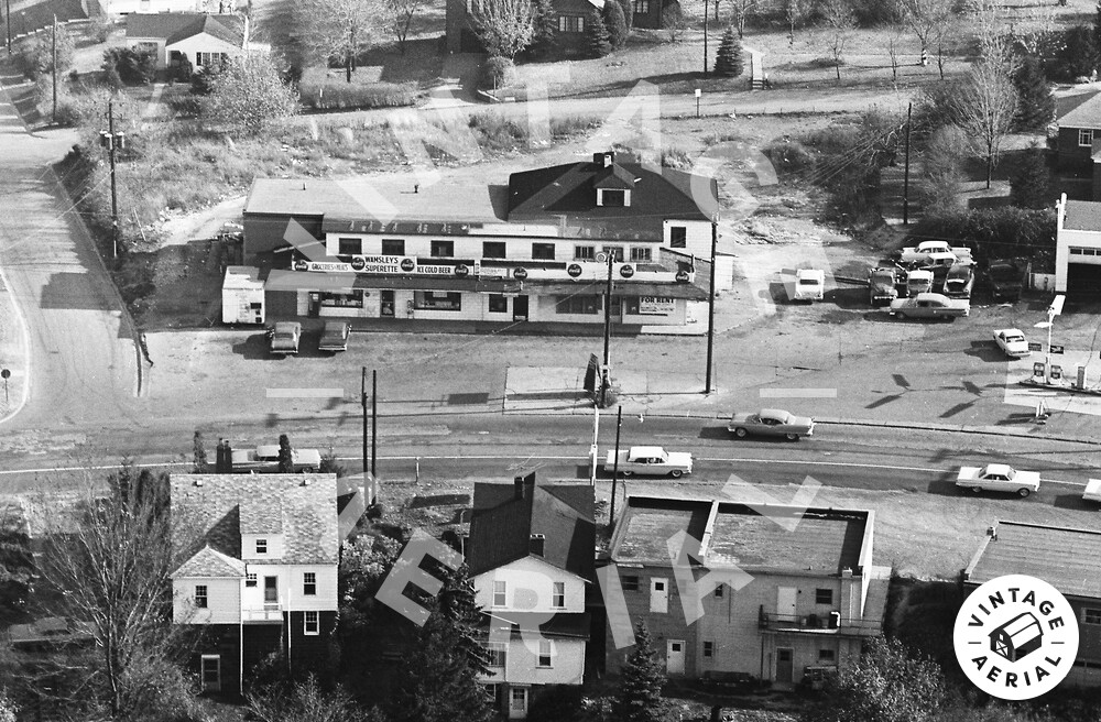 Vintage Aerial Ohio Jefferson County 1964 30SJE33