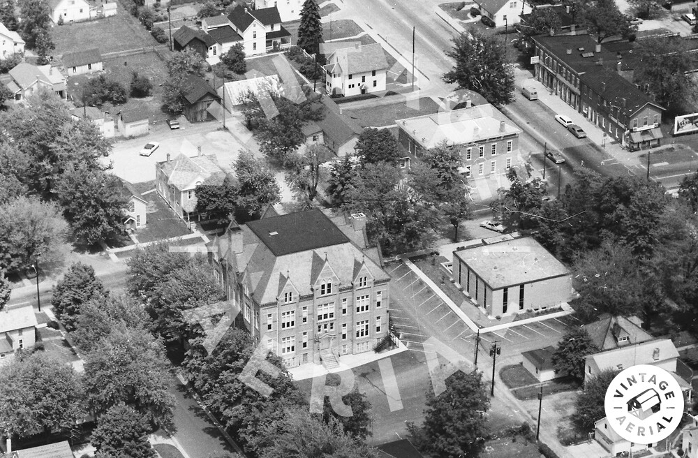 Vintage Aerial Ohio Seneca County 1969 27MSE37