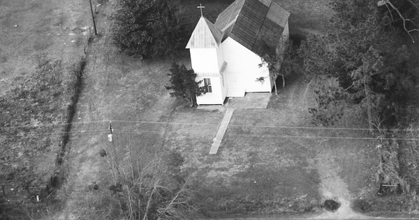 Vintage Aerial photo from 1987 in Natchitoches Parish, LA