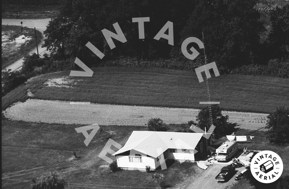 Vintage Aerial New York Seneca County 1983 3PSE1