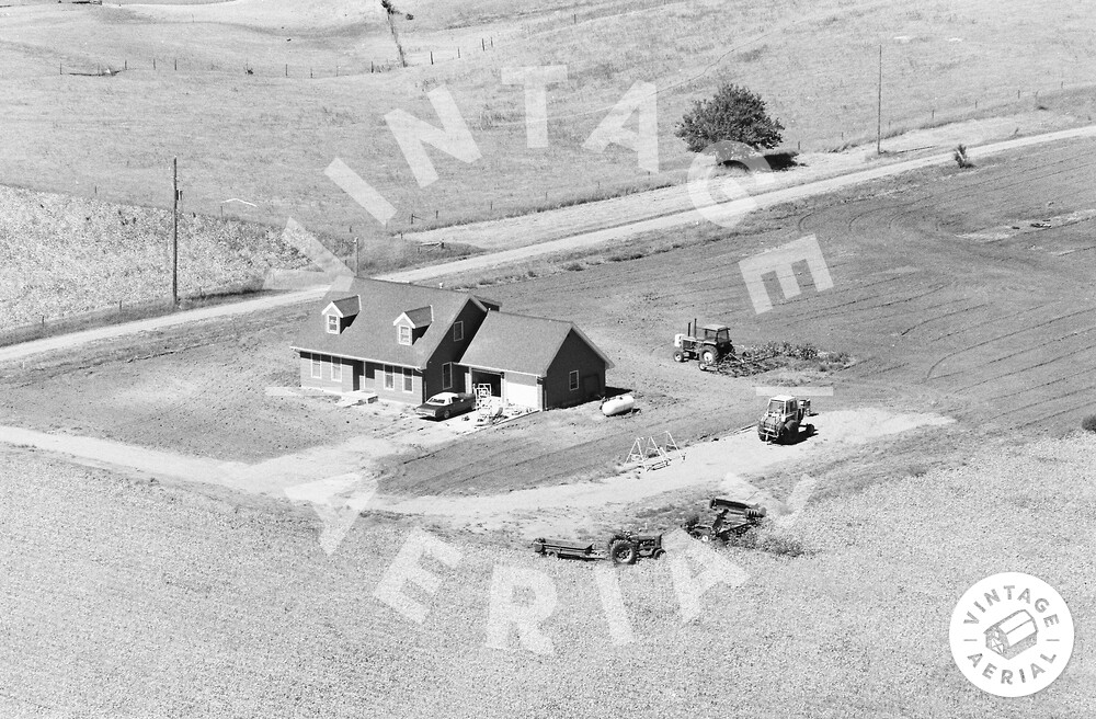 Vintage Aerial Nebraska Saunders County 1979 2SSA10