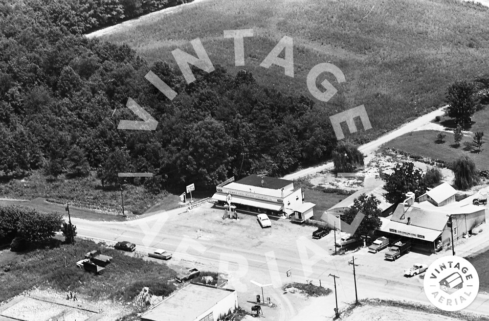 Vintage Aerial North Carolina Yadkin County 1965 19HYA32