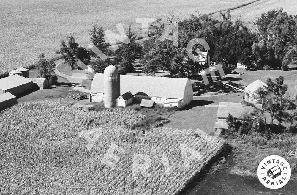 Vintage Aerial Minnesota Yellow Medicine County 1978 5RYEM11