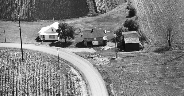 Vintage Aerial photo from 1967 in Stark County, OH