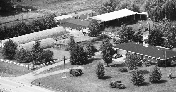 Vintage Aerial photo from 1988 in Clinton County, OH