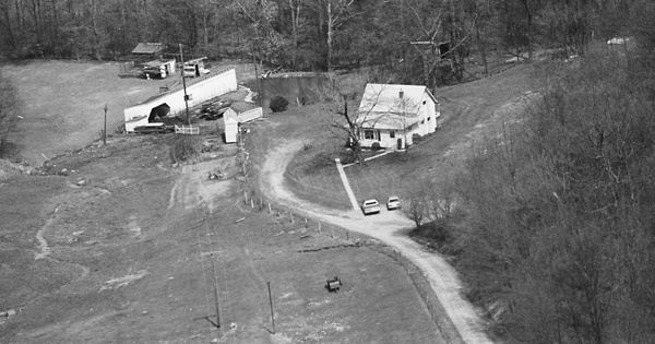 Vintage Aerial photo from 1981 in Licking County, OH