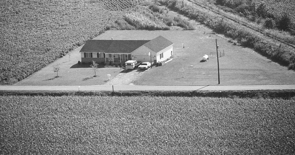 Vintage Aerial photo from 1976 in Henry County, OH