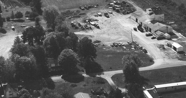 Vintage Aerial photo from 1992 in Muskingum County, OH