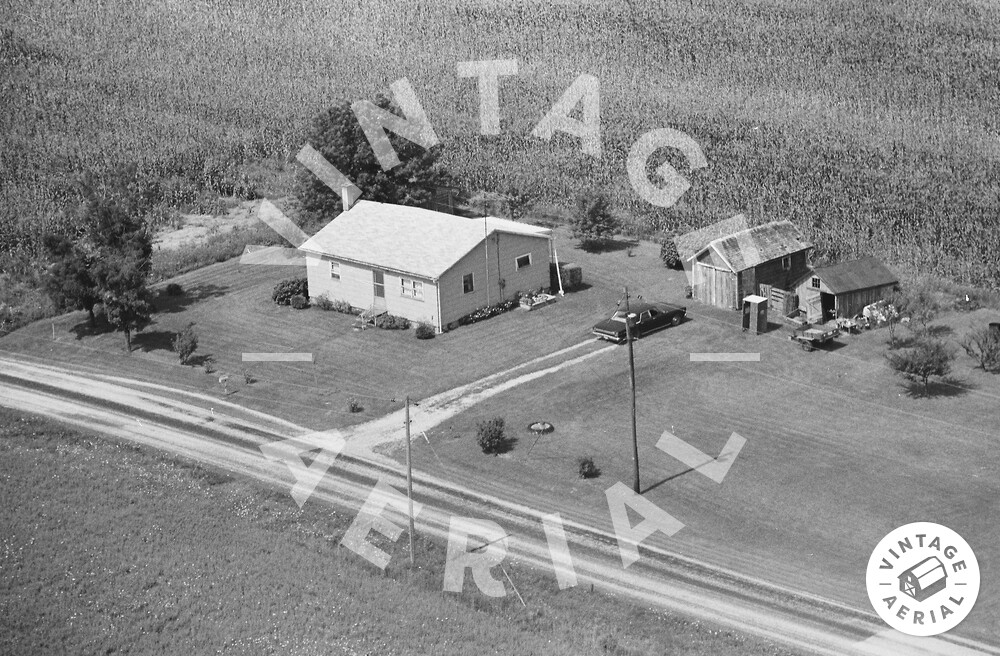 Vintage Aerial Ohio Morrow County 1980 21RMO19