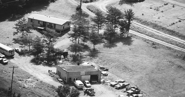 Vintage Aerial photo from 1979 in Vinton County, OH