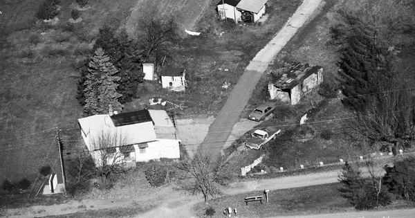 Vintage Aerial photo from 1988 in Washington County, MD