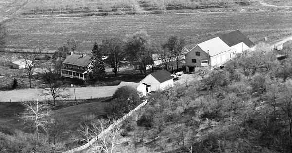 Vintage Aerial photo from 1963 in Washington County, MD