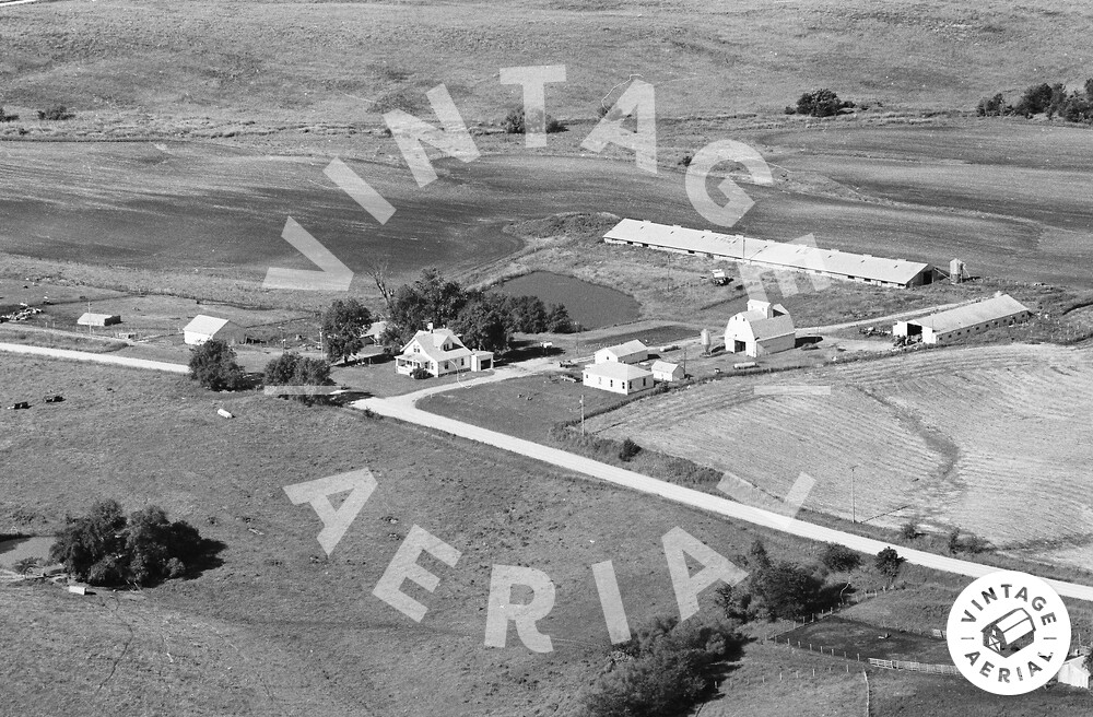 Vintage Aerial Iowa Lucas County 1979 18GLU1