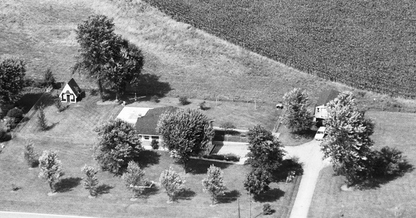 Vintage Aerial photo from 1992 in Carroll County, MD