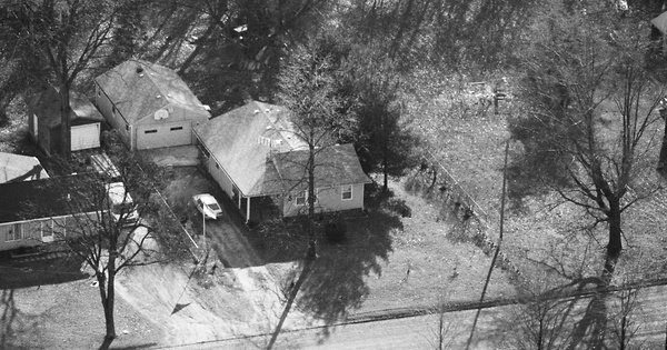 Vintage Aerial photo from 1984 in Wayne County, MI