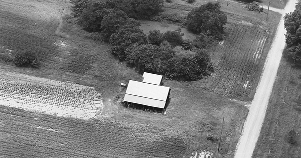 Vintage Aerial photo from 1980 in Daviess County, KY
