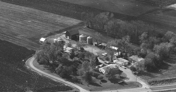 Vintage Aerial photo from 1997 in Nicollet County, MN