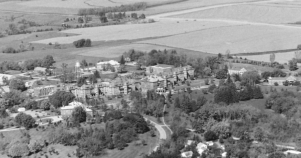 Vintage Aerial photo from 1987 in Cherokee County, IA