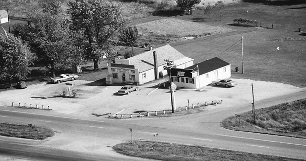 Vintage Aerial photo from 1978 in Hendricks County, IN