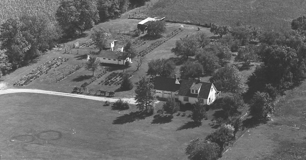 Vintage Aerial photo from 1965 in Hamilton County, IN