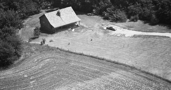 Vintage Aerial photo from 1985 in Marion County, IA