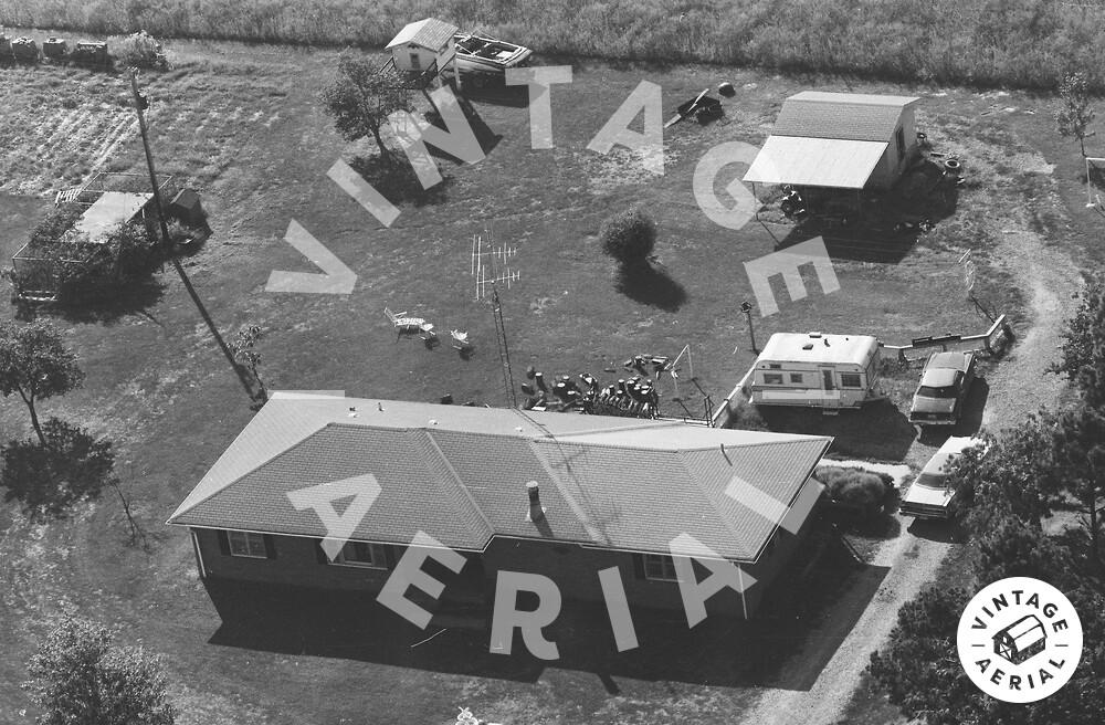 Vintage Aerial Kentucky McLean County 1980 19SMC3
